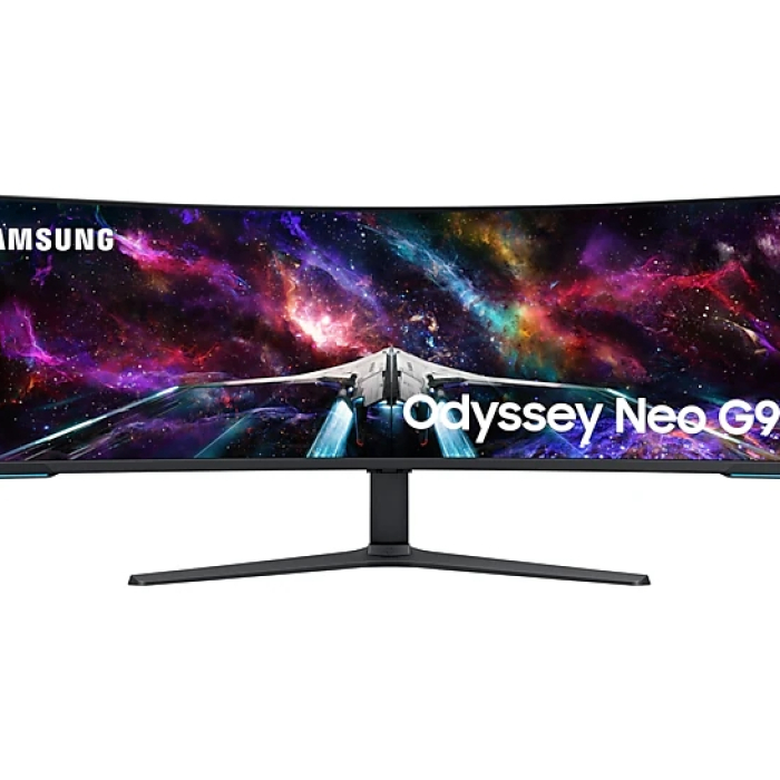 Samsung LS57CG952, 57" Odyssey Neo G95NC 57" Quantum Mini-LED Dual UHD, 7680x2160, 240Hz 1ms, HDMI, USB Hub, White/Black на супер цена