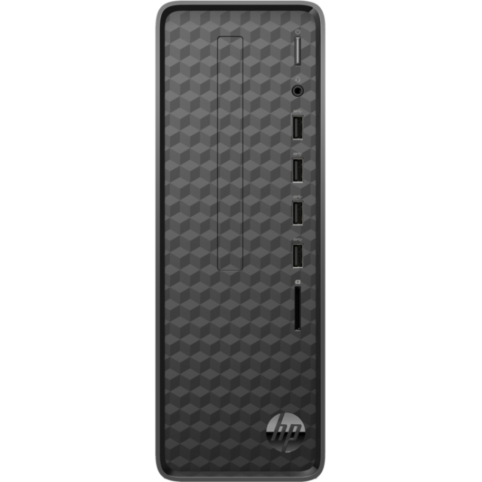 HP Slim Desktop S01-pF4001nu 180W SFF Dark Black, Core i5-14400(1.8Ghz, up to 4.7GHz/20MB/10C), 8GB 3200Mhz 1DIMM, 512GB PCIe SSD, Wifi 6+BT, HP Keyboard 125 & HP Mouse 125, Wifi 6+BT, Free DOS, 2Y Warranty