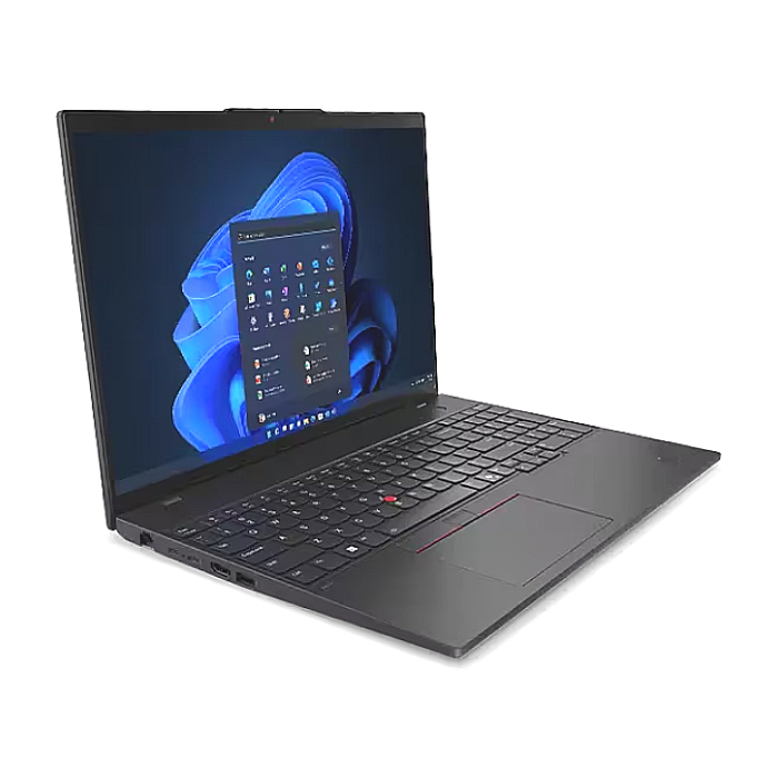 Lenovo ThinkPad L16 G1 Intel Core Ultra 7 155U (up to 4.8GHz, 12MB), 32GB(16+16) DDR5-5600, 1TB SS, 16" WUXGA (1920x1200) IPS AG, Intel Graphics, 5MP&IR Cam, Backlit KB, Black, WLAN, BT, 3cell, SCR, FPR, Win11Pro, 3Y Onsite (тъмнейл - 1)