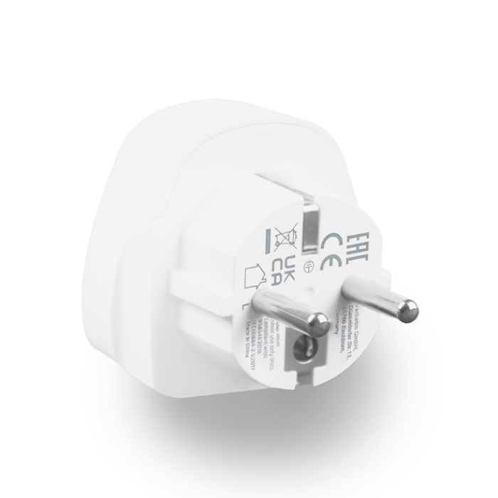 Verbatim WTEU-02 World to Europe Travel Adapter Plug (тъмнейл - 1)