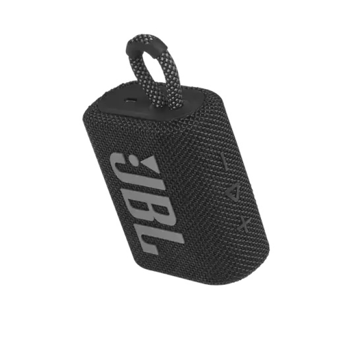 JBL GO 3 BLK Portable Waterproof Speaker (тъмнейл - 3)