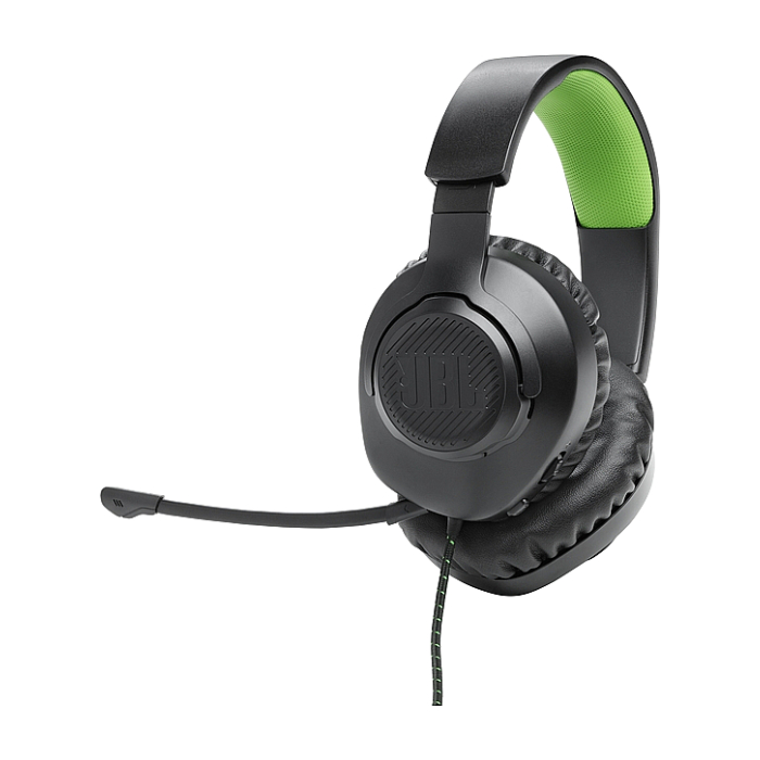 JBL QUANTUM 100X Console Wired over-ear gaming headset with a detachable mic (тъмнейл - 1)