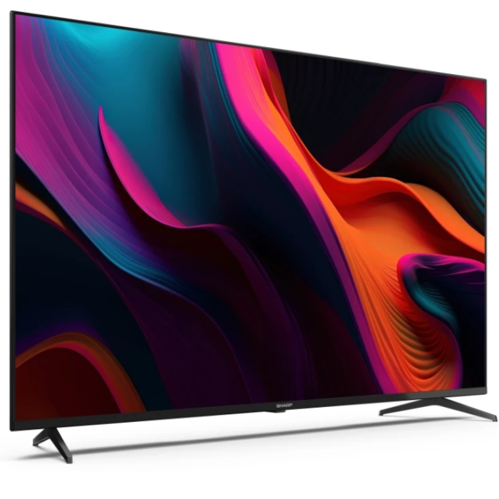 Sharp 55GL4260E, 55" LED Google TV, 4K Ultra HD 3840x2160 Frameless, AQUOS, 1 000 000:1, DVB-T/T2/C/S/S2, Active Motion 1000, HDR10, Dolby Atmos, Dolby Vision, Google Assistant, Chromecast Built-in, HDMI 2.1 with eARC, 3.5mm Headphone jack / line-ou (тъмнейл - 3)