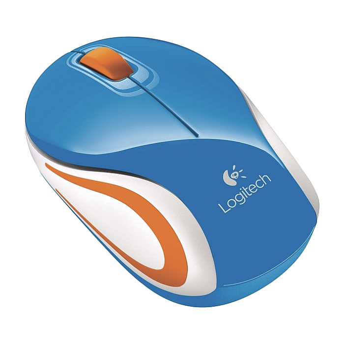 Logitech Wireless Mini Mouse M187 blue (тъмнейл - 1)