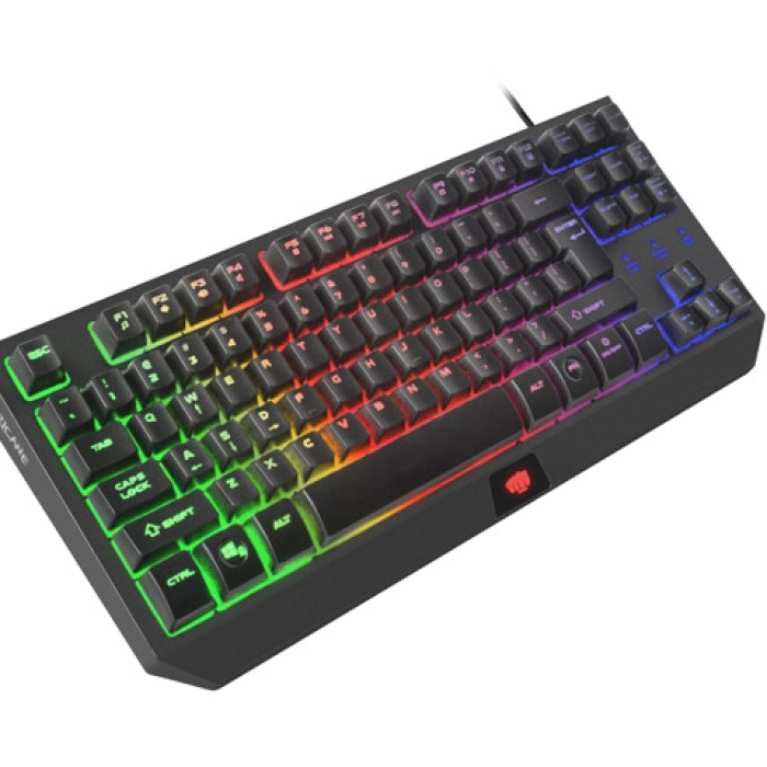 Fury Gaming kayboard, Hurricane TKL, rainbow backlight, US layout (тъмнейл - 2)