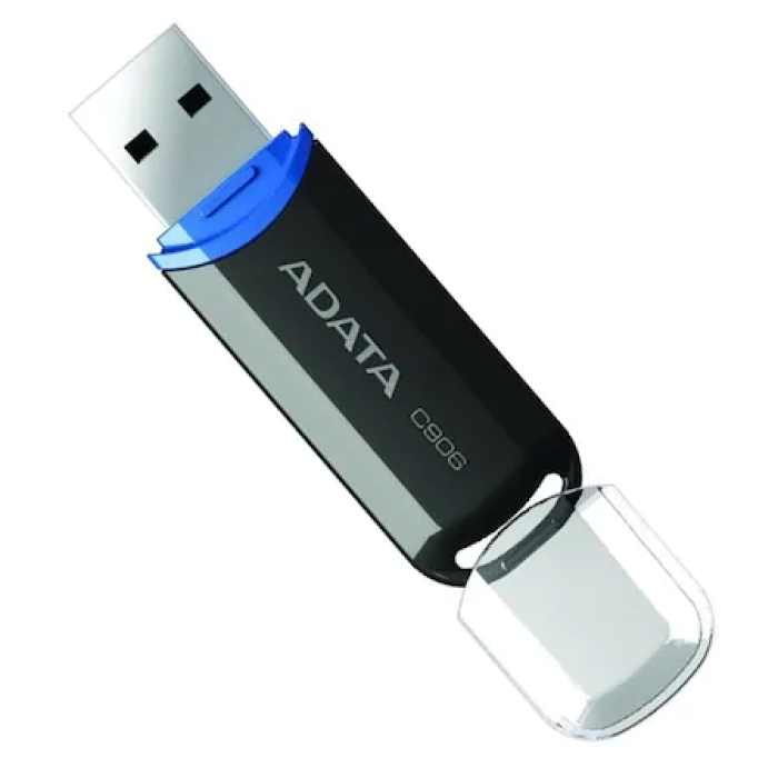 ADATA C906 32GB USB 2.0 Black (тъмнейл - 2)