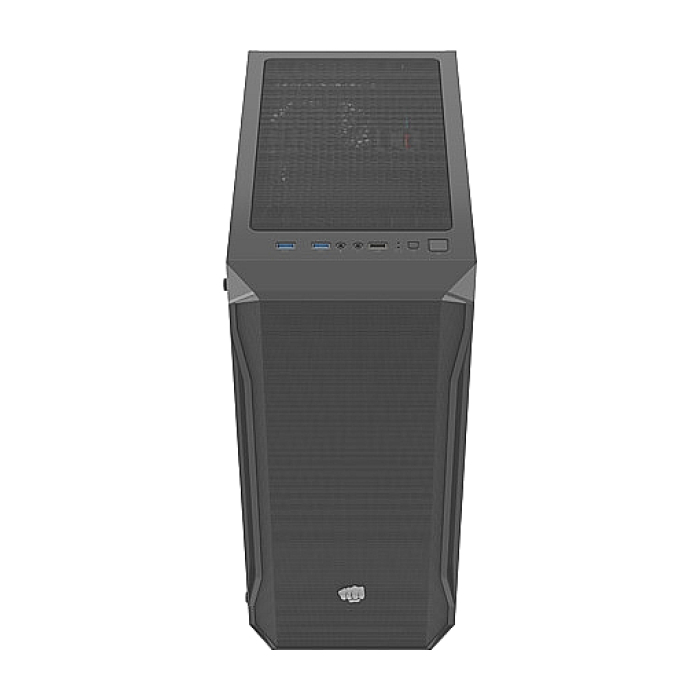 Fury PC Case Shobo SH4 Midi Tower, Window, Black (тъмнейл - 4)