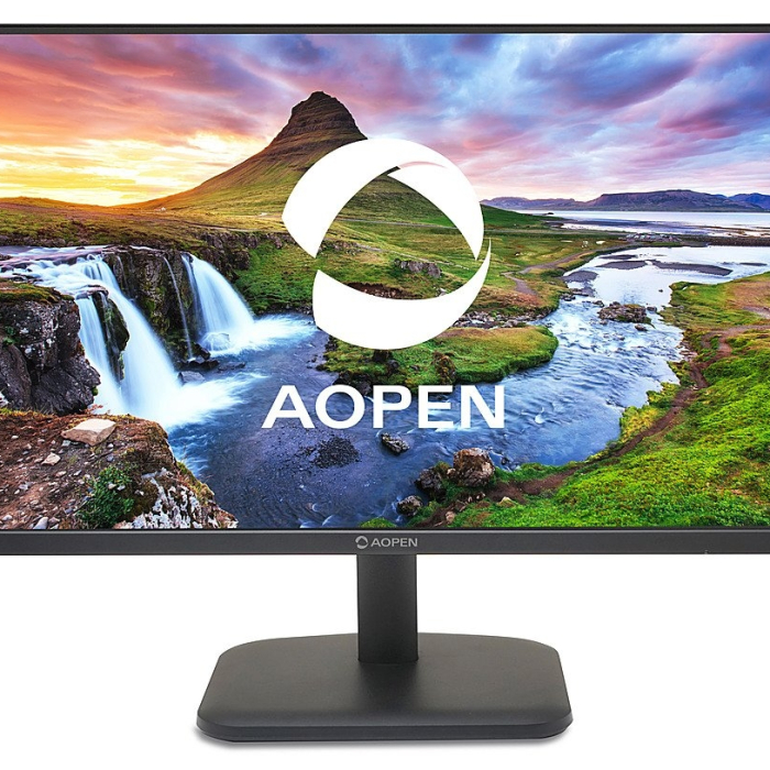 Aopen powered by Acer 24CL1YEbmix, 23.8'', IPS FHD (1920x1080) LED, 250nit, 1ms TVR, ZeroFrame, 100Hz FreeSync, sRGB 99%, Flicker-less, 1000:1 ACM, HDMI, VGA, Tilt, Vesa, BluelightShield, Speakers, Black на супер цена