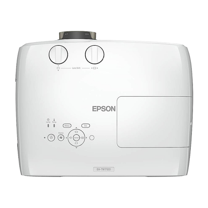 Epson EH-TW7100 Home Cinema, 4K Pro UHD Super Resolution,16:9, Full HD 1080p 3D, 3 000 lumens, 100 000 : 1, HDMIx2, USB, Bluetooth,WLAN (optional),6.9 kg (тъмнейл - 3)