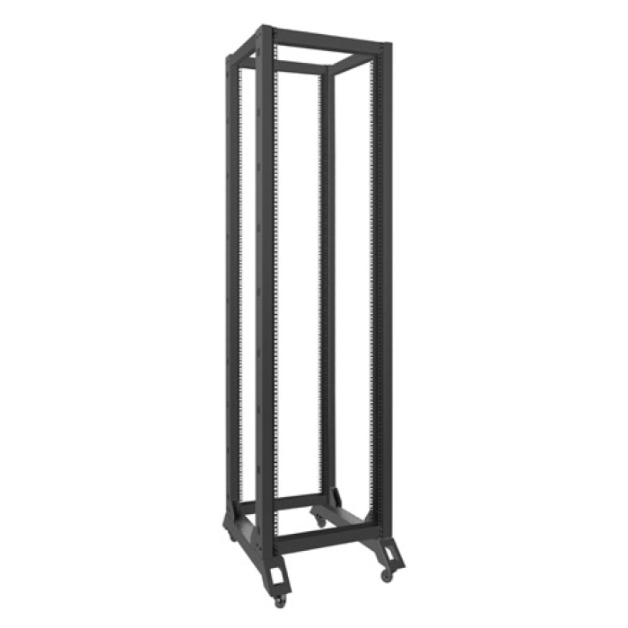 Lanberg open rack 42U 600x800, black