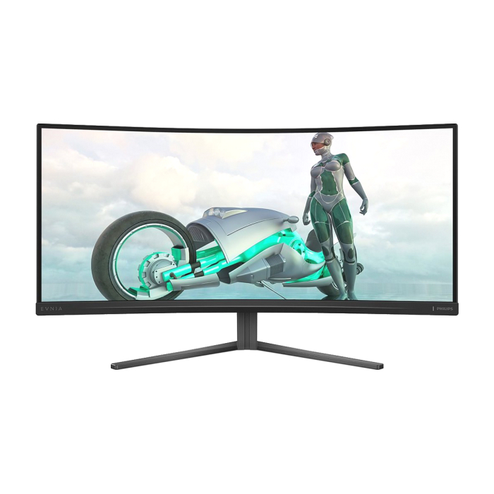 Philips 34M2C3500L, 34" Curved 1500R VA WLED, 3440x1440@180Hz, 1ms GtG, 0.5ms MPRT, 300cd m/2, 3000:1, Mega Infinity DCR, Adaptive Sync, FlickerFree, Low Blue Light, Tilt, 2xHDMI, DP на супер цена