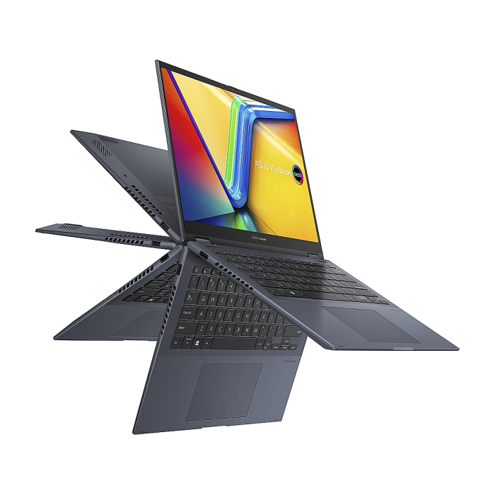 Asus Vivobook S Flip OLED TP3402VA-KN311W, Intel i5-13500H,14"OLED ,2.8K (2880 x 1800), DDR4 16GB, 512 GB SSD, Windows 11 Home, Blue на супер цена