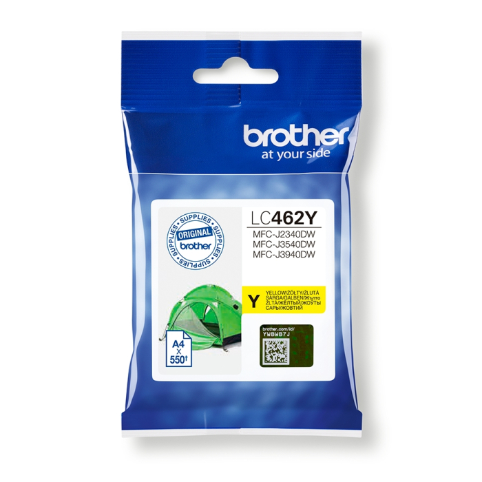 Brother LC462Y Yellow Ink Cartridge for MFC-J2340DW/J3540DW/J3940DW на супер цена