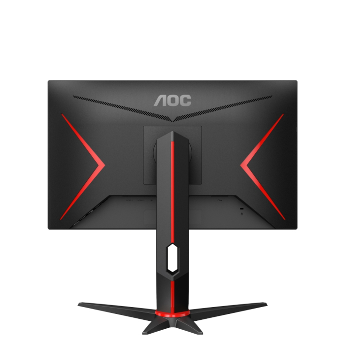 AOC 24G2SPU/BK, 23.8" IPS WLED, 1920x1080@165Hz, 4ms GtG, 1ms MPRT, 250cd/m2, 1000:1, DCR 80M:1, AdaptiveSync, FlickerFree, Low Blue Light, 2Wx2, Tilt, Height Adjust, Pivot, Swivel, D-SUB, 2xHDMI, DP, USB hub (тъмнейл - 4)