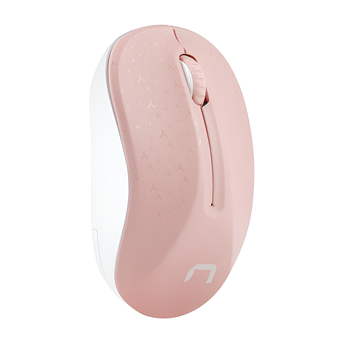 Natec Mouse Toucan Wireless 1600 DPI Optical Pink-White