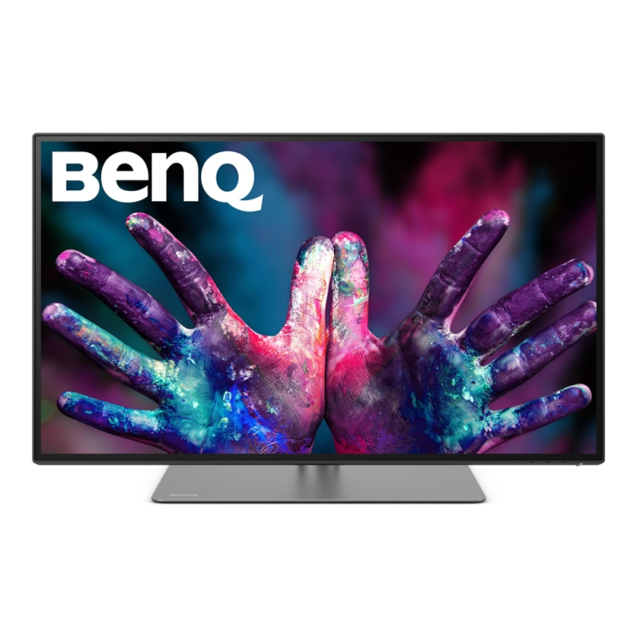 BenQ PD2725U 27" IPS LED 5ms 3840x2160 4K UHD, DesignVue Thunderbolt Mon, AQCOL., 100% sRGB, HDR400, B.I., LBL,KVM Sw, ICCsync, CAD/CAM, DualView, Contr.1200:1, 400 cd/m2, 2xHDMI, DP, Thb 3(PD65W, DP alt), USB3.1 Hub, Sp.2x2.5W, HAdj., Swivel, Tilt, (тъмнейл - 1)