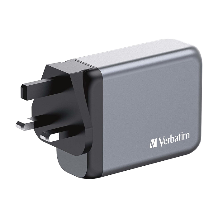 Verbatim GNC-100 GaN Charger 4 Port 100W USB A/C (EU/UK/US) (тъмнейл - 3)