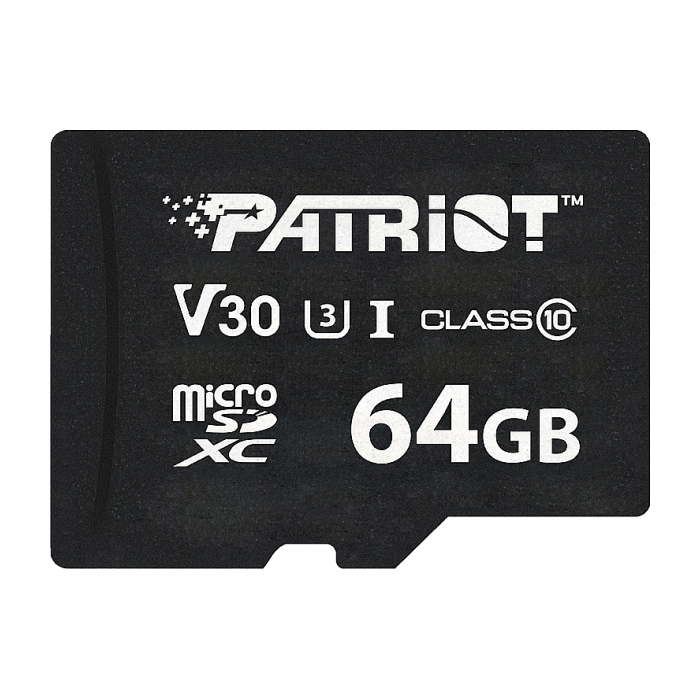 Patriot VX Series 64GB micro SDXC V30