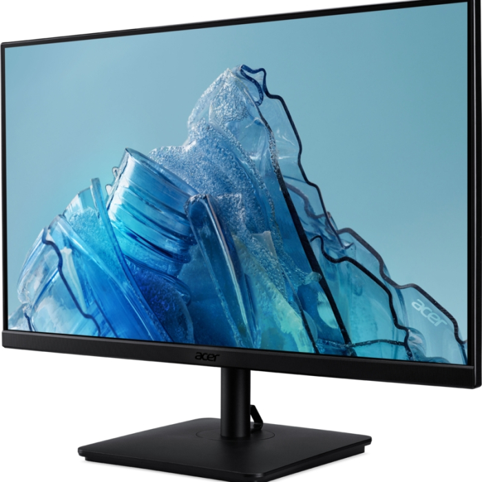 Acer Vero V277Ebiv, 27" IPS LED, Anti-Glare, FreeSync, 4ms (GTG), 75Hz, 100M:1, 250nits, 1920x1080, Flicker-Less, BlueLightShield, HDMI, VGA, Tilt, VESA, Tilt, black (тъмнейл - 1)