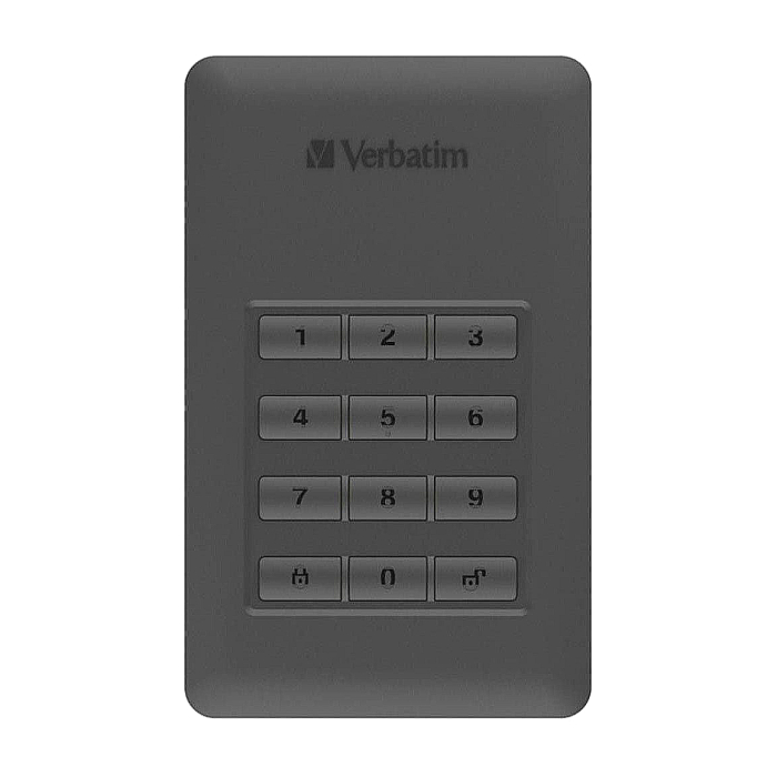 Verbatim STORE 'N' GO Secure HDD with keypad - Поглед отпред