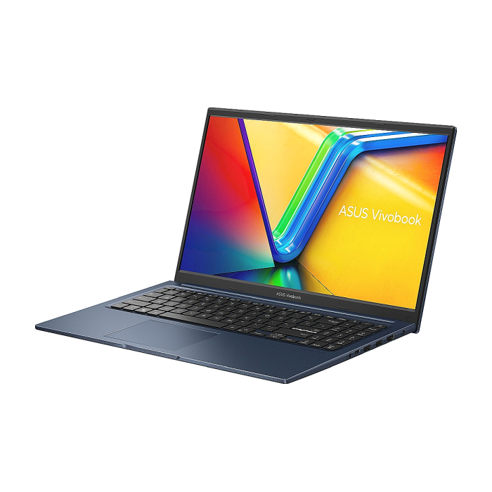 Asus Vivobook X1504VA-NJ857,Intel Core i3-1315U 1.2 GHz (10MB Cache, up to 4.5 GHz, 6 cores, 8 Threads), 15.6" FHD(1920x1080), 16GB (8 GB on BD),512G PCIEG3 SSD, No OS,Quiet Blue (тъмнейл - 1)