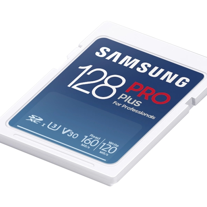 Samsung 128GB SD PRO Plus + Reader, Class10, Read 160MB/s - Write 120MB/s (тъмнейл - 2)