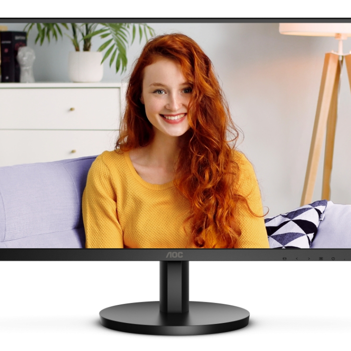 AOC 27B3HMA2, 27" VA WLED, 1920x1080@100Hz, 4ms GtG, 1ms MPRT, 250cd m/2, 3000:1, 20M:1 DCR, Adaptive Sync, FlickerFree, Low Blue Mode, 2Wx2, Tilt, D-SUB, HDMI на супер цена