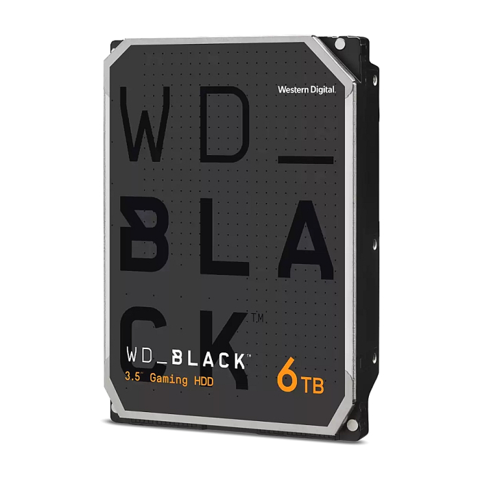 Western Digital Black 6TB ( 3.5", 256MB, 7200 RPM, SATA 6Gb/s ) (тъмнейл - 1)