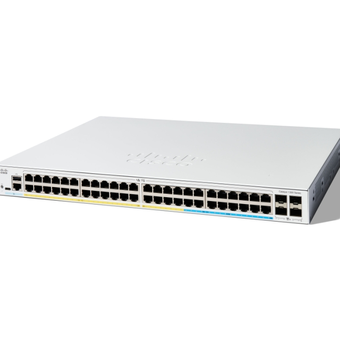 Cisco Catalyst 1300 48-port GE, 4x10G SFP+ (тъмнейл - 1)