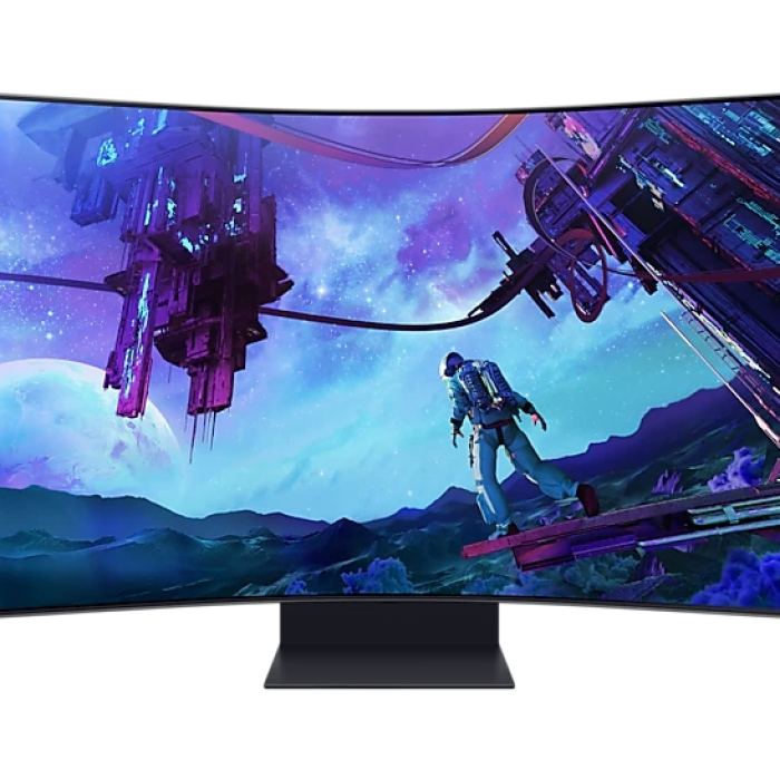 Samsung 55CG970 55" Odyssey Ark Curved VA 3840x2160 1ms 165Hz DP HDMI USB Black на супер цена