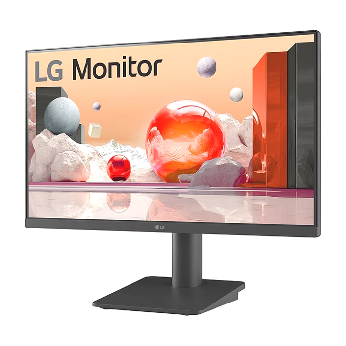 LG 24MS550-B, 23.8" IPS, AG, 5ms, 100Hz, 1000:1, 250cd/m2, Full HD 1920x1080, NTSC 72%, Reader Mode, 2xHDMI, Speaker 2W x 2, Tilt, Height, Reader Mode, Headphone Out, Black (тъмнейл - 1)