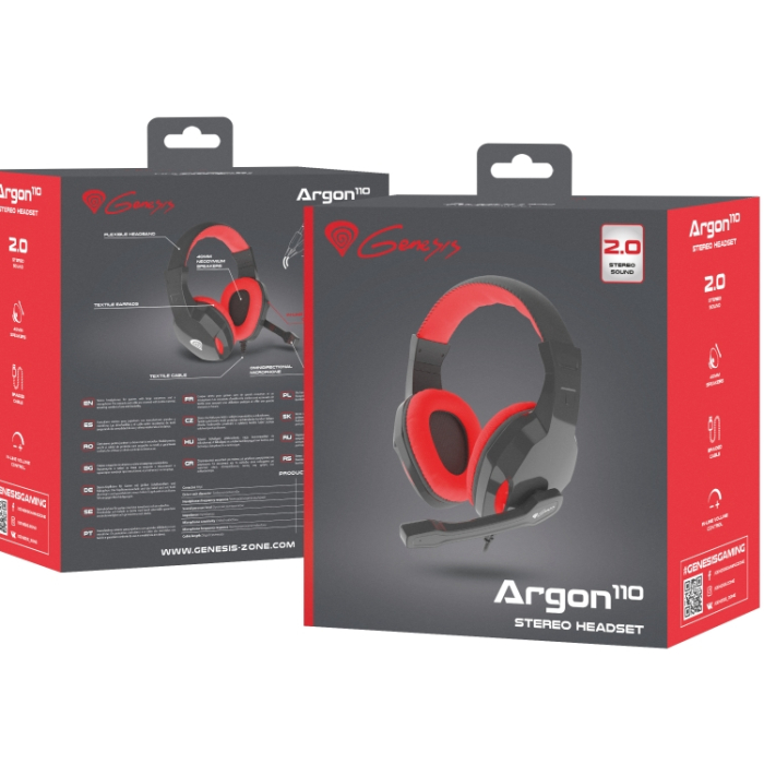 Genesis Gaming Headset Argon 110 (тъмнейл - 4)