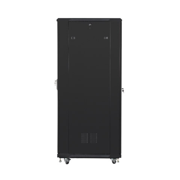 Lanberg rack cabinet 19" free-standing 47U / 800x800 self-assembly flat pack, black (тъмнейл - 3)