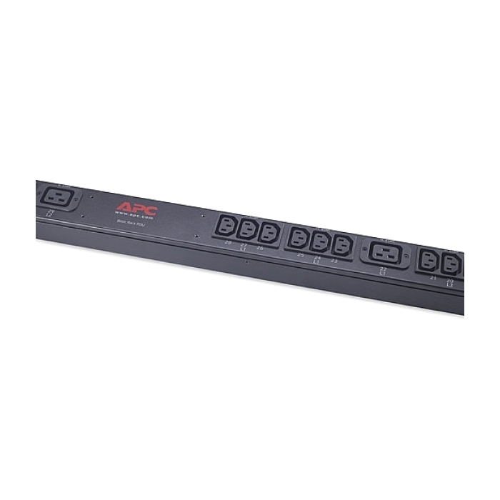 APC Rack PDU, Basic, Zero U, 11 kW, 230V, (36) C13 & (6) C19 (тъмнейл - 1)