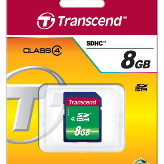 Transcend 8GB SDHC (Class 4) (тъмнейл - 1)