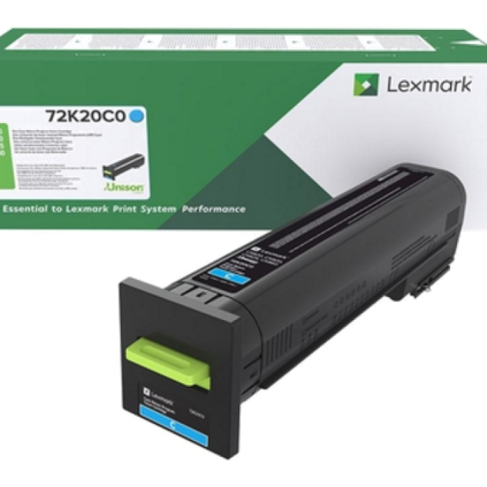 Lexmark 72K20C0 CS/CX820, CX825, 860 Cyan Return Programme 8K Toner Cartridge на супер цена