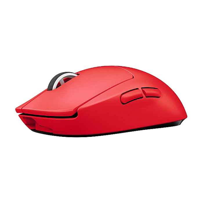 Logitech G Pro X Superlight Wireless Mouse, Lightspeed Wireless 1ms, HERO 25K DPI Sensor, 400 IPS, Onboard Memory, >63g, Red (тъмнейл - 4)