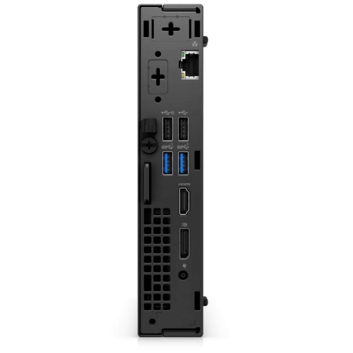 Dell OptiPlex 7010 MFF, Intel Core i3-13100T (12M Cache, up to 4.2 GHz), 8GB (1x8GB) DDR4, 256GB SSD PCIe M.2, Integrated Graphics, Wi-Fi 6E, Keyboard&Mouse, Win 11 Pro, 3Y PS (тъмнейл - 2)