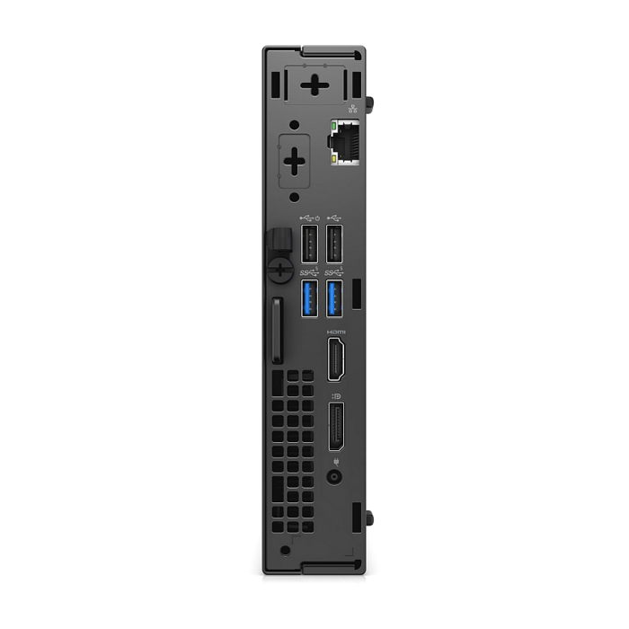 Dell OptiPlex 7010 MFF, Intel Core i5-12500T (6 Cores, 18M Cache, up to 4.4 GHz), 8GB (1x8GB) DDR4, 512GB SSD PCIe NVMe M.2, Intel Integrated Graphics, Wi-Fi 6E, Keyboard&Mouse, Win 11 Pro, 3Y PS (тъмнейл - 2)