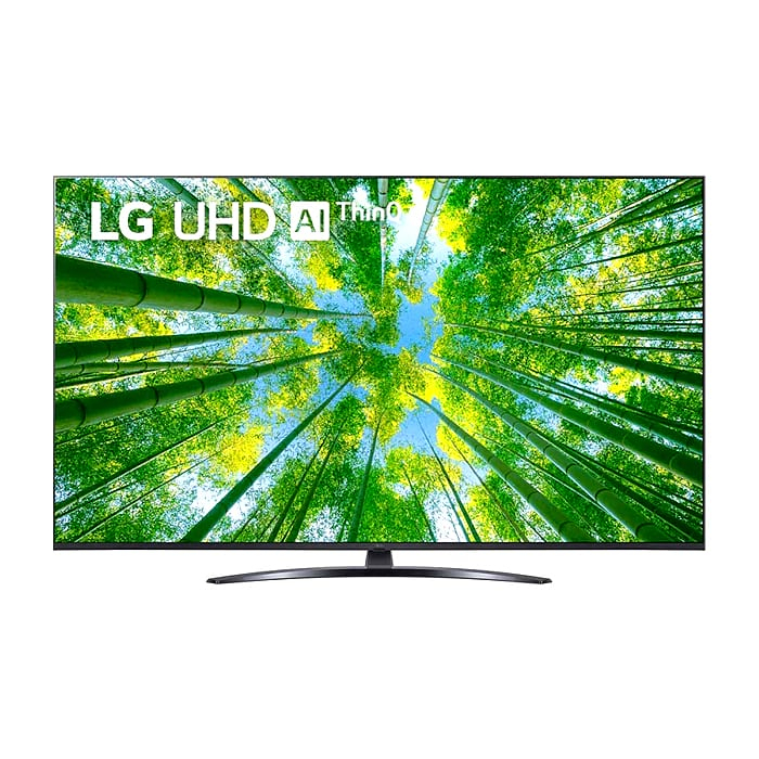 LG 60UQ81003LB, 60" 4K IPS UltraHD TV 3840 x 2160, DVB-T2/C/S2, webOS Smart TV, ThinQ AI, Quad Core Processor 4K, WiFi 802.11ac, HDR10, HLG, ALLM / HGiG, AI Sound, Voice Controll, Wi-Di, Miracast / AirPlay 2, HDMI, CI, LAN, USB, Bluetooth, Crescent