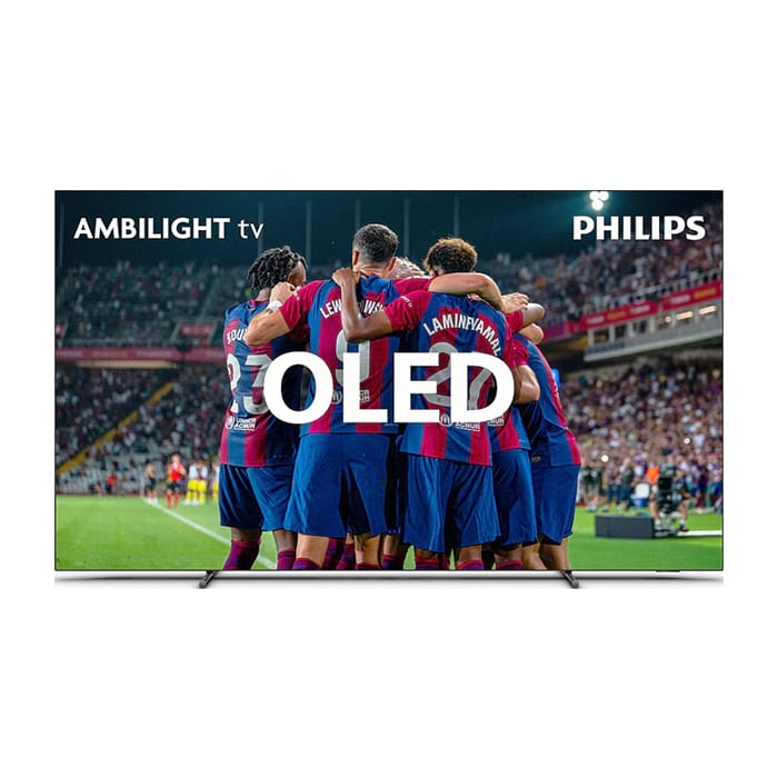 Philips 55OLED718/12, 55" UHD 4K OLED 120Hz Ultra-low lag, 3840x2160, DVB-T/T2/T2-HD/C/S/S2, Ambilight, HDR10+, Google TV, Dolby Vision, Atmos, P5 Perfect/Al, 99%DCI/P3, 16GB, BT 5.0, HDMI 2.1, VRR, USB, Cl+, 802.11ac, Lan, G-Sync, Free Sync, 40W RMS