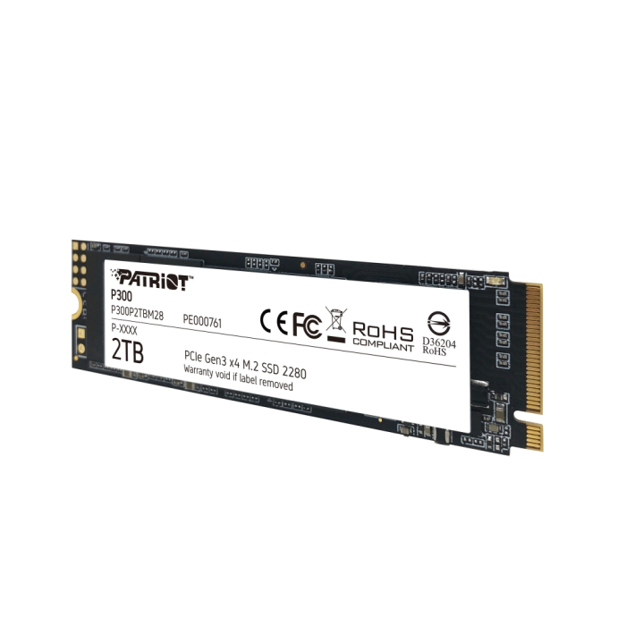 Patriot P300 2TB M.2 2280 PCIE (тъмнейл - 4)