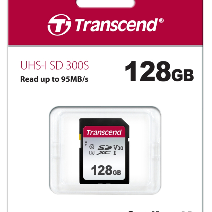 Transcend 128GB SD Card UHS-I U1 (тъмнейл - 1)