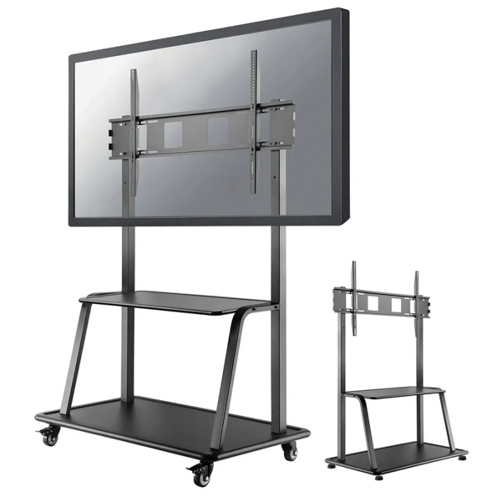 Neomounts by Newstar Mobile Flat Screen Floor Stand (stand+trolley) (height: 137-162 cm) box 1/2 на супер цена