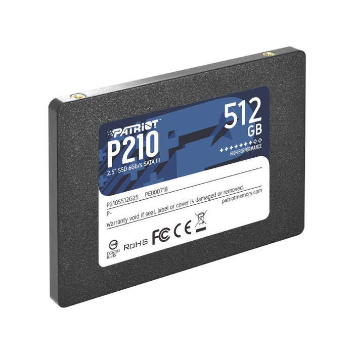 Patriot P210 512GB SATA3 2.5 (тъмнейл - 2)