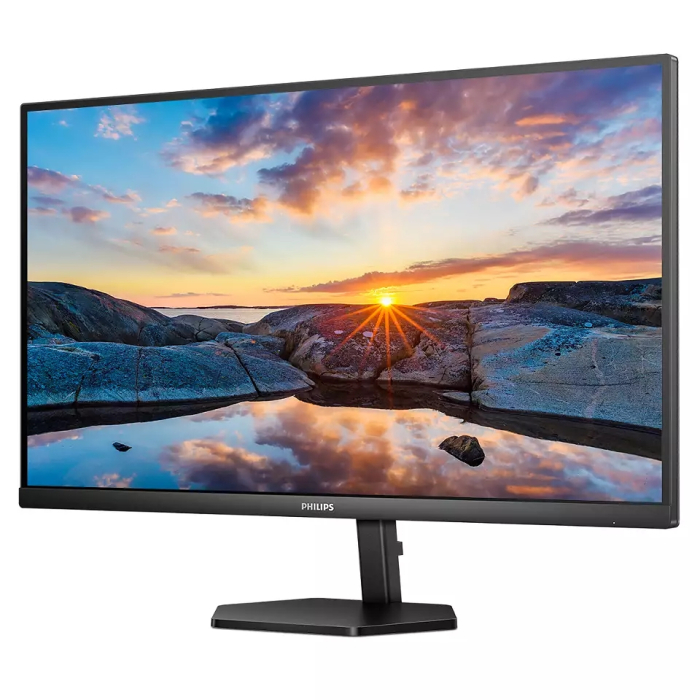 Philips 27E1N3300A, 27" IPS WLED, 1920x1080@75Hz, 4ms GtG, 1ms MPRT, 300cd/m2, 1000:1, Mega Infinity DCR, FreeSync, FlickerFree, Low Blue Mode, 3Wx2, Tilt, HDMI, USB hub (тъмнейл - 1)