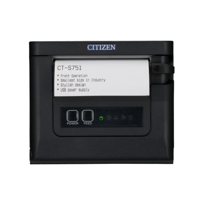 Citizen CT-S751 Lightning + Host USB, USB, Black case (тъмнейл - 1)