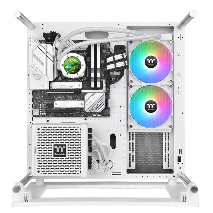 Thermaltake TH280 V2 Ultra ARGB Sync CPU Liquid Cooler Snow Edition (тъмнейл - 4)