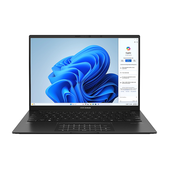 Asus Zenbook UM3406HA-QD036W,R7 HS(HAWK PT H),14." OLED,(1920 x 1200) , 16GB LPDDR5X,1TB SSD, Windows 11 Home, Black на супер цена