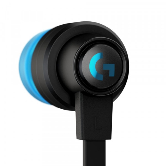 Logitech G333 Gaming Headphones, Cable Management, Custom-length Cable, Dual Dynamic Drivers, Black (тъмнейл - 3)